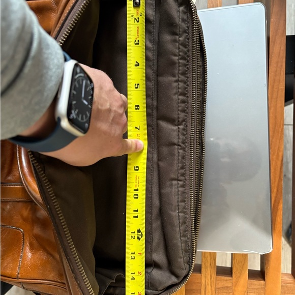 Coach BMK Commuter Leather Briefcase Shoulder Bag Computer - Picture 16 of 16